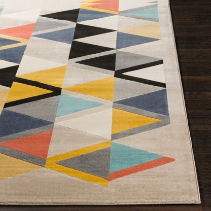 City Multicour Modern Geometric Rug