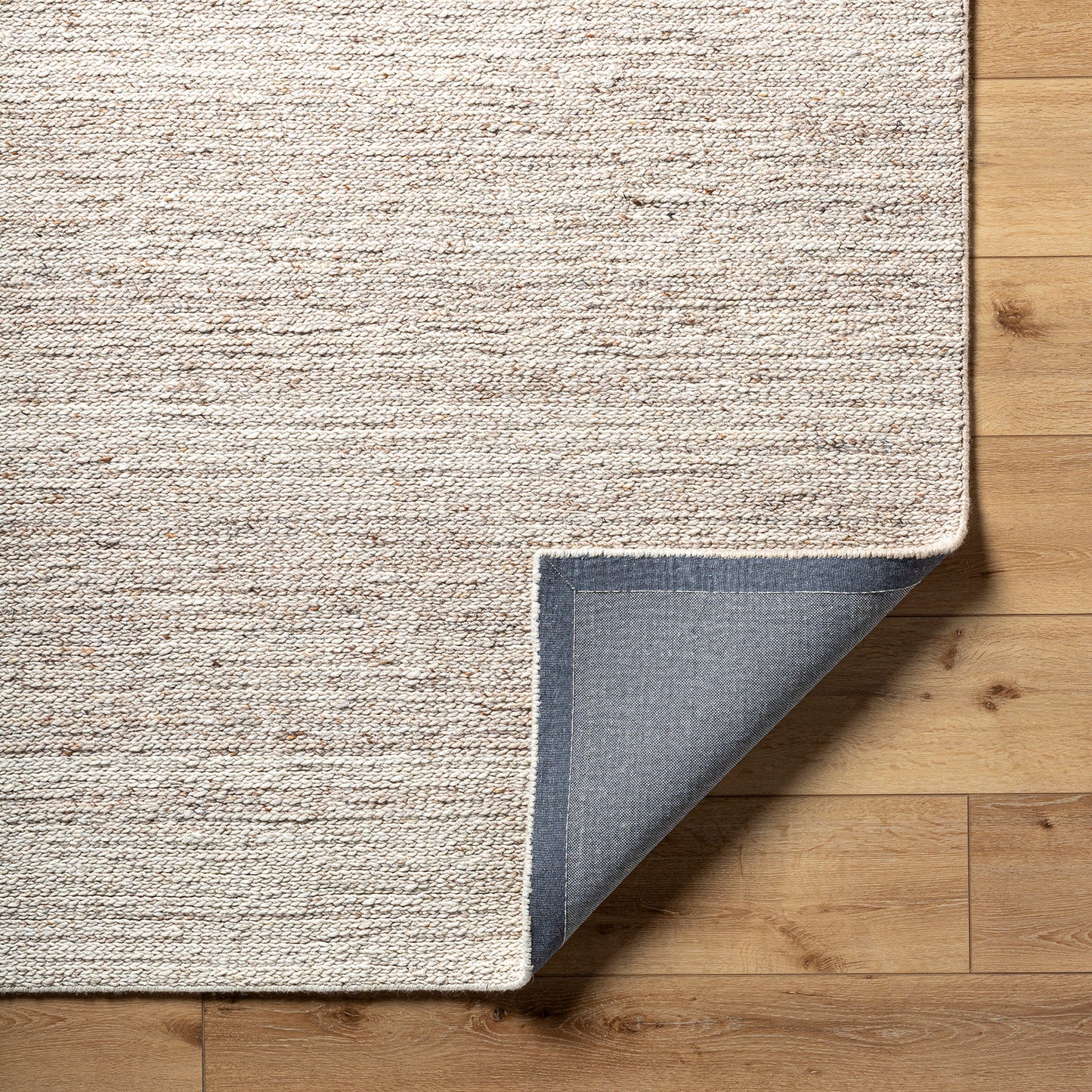 Derby Cottage Beige Modern Wool Rug