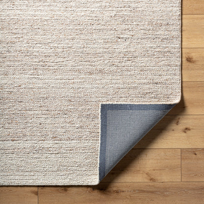 Derby Cottage Beige Modern Wool Rug