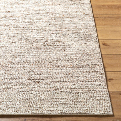 Derby Cottage Beige Modern Wool Rug