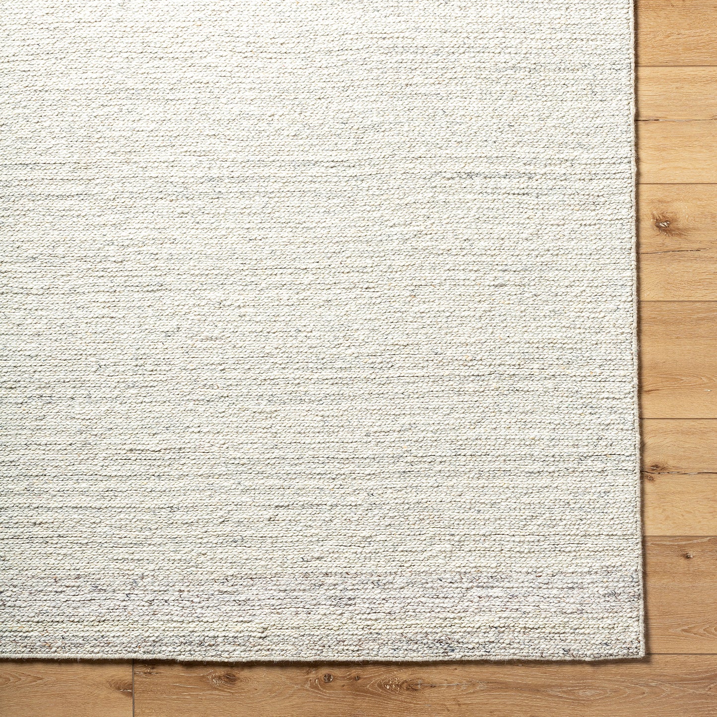 Derby Cottage Grey Modern Wool Rug