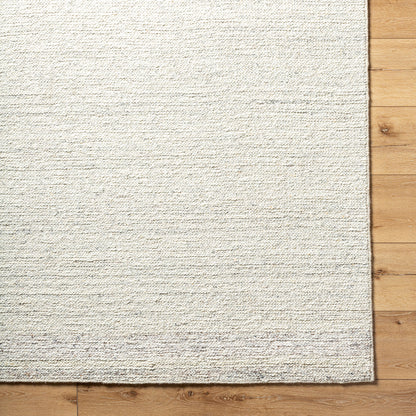 Derby Cottage Grey Modern Wool Rug