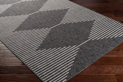 Eagean Global Charcoal Modern Global Rug