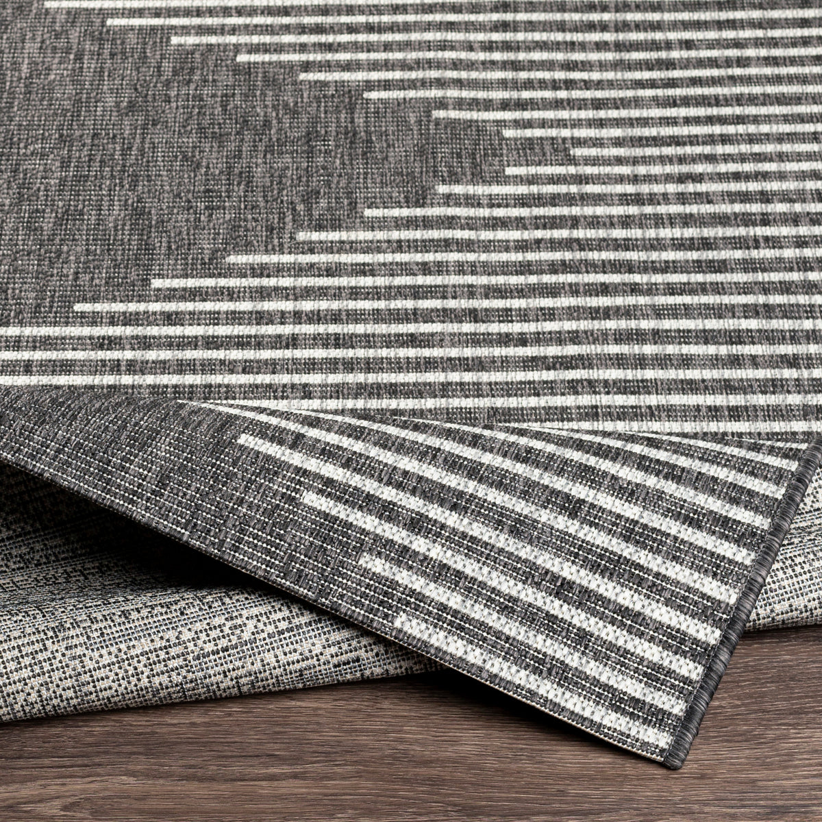 Eagean Global Charcoal Modern Global Rug