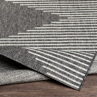 Eagean Global Charcoal Modern Global Rug