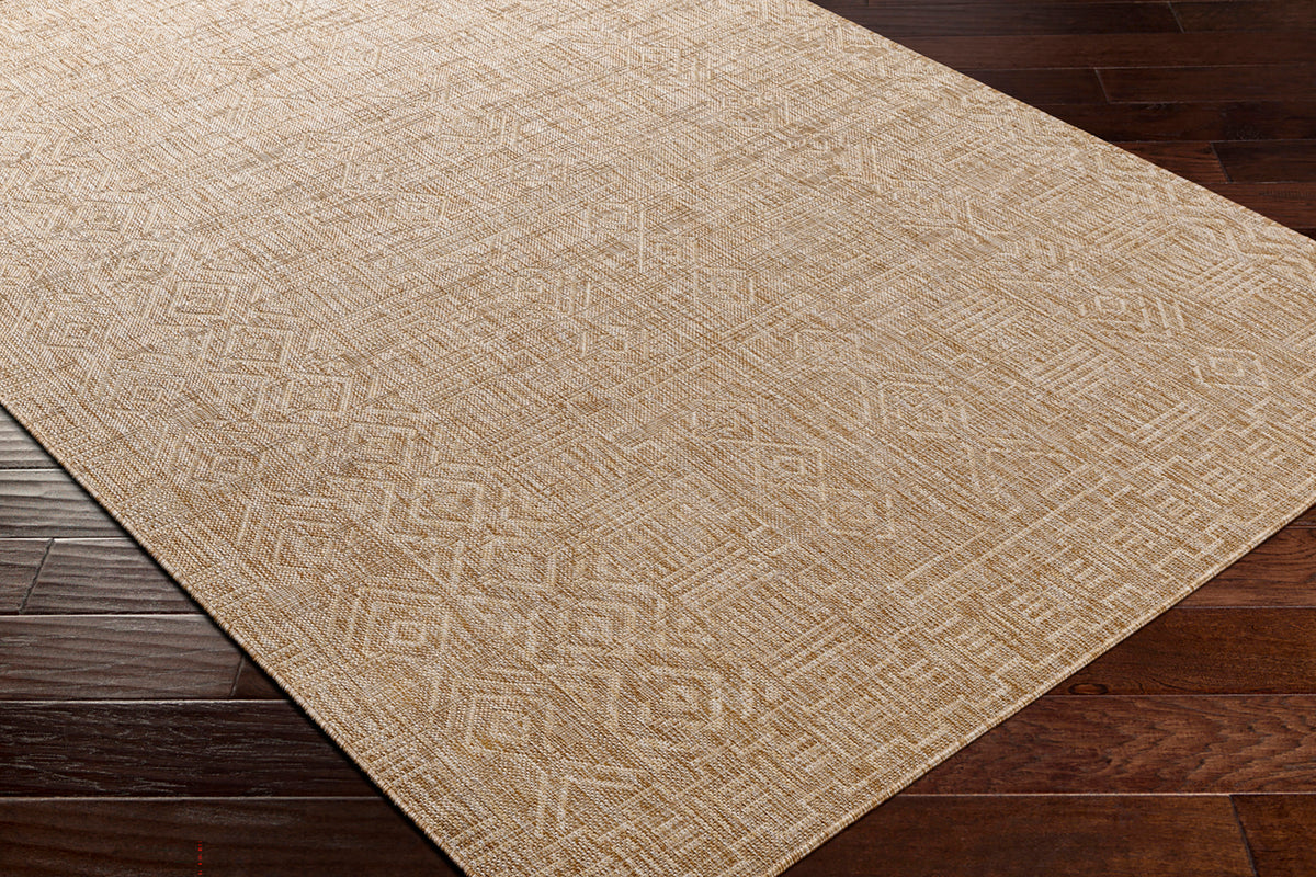 Eagean Global Tan Tribal Rug