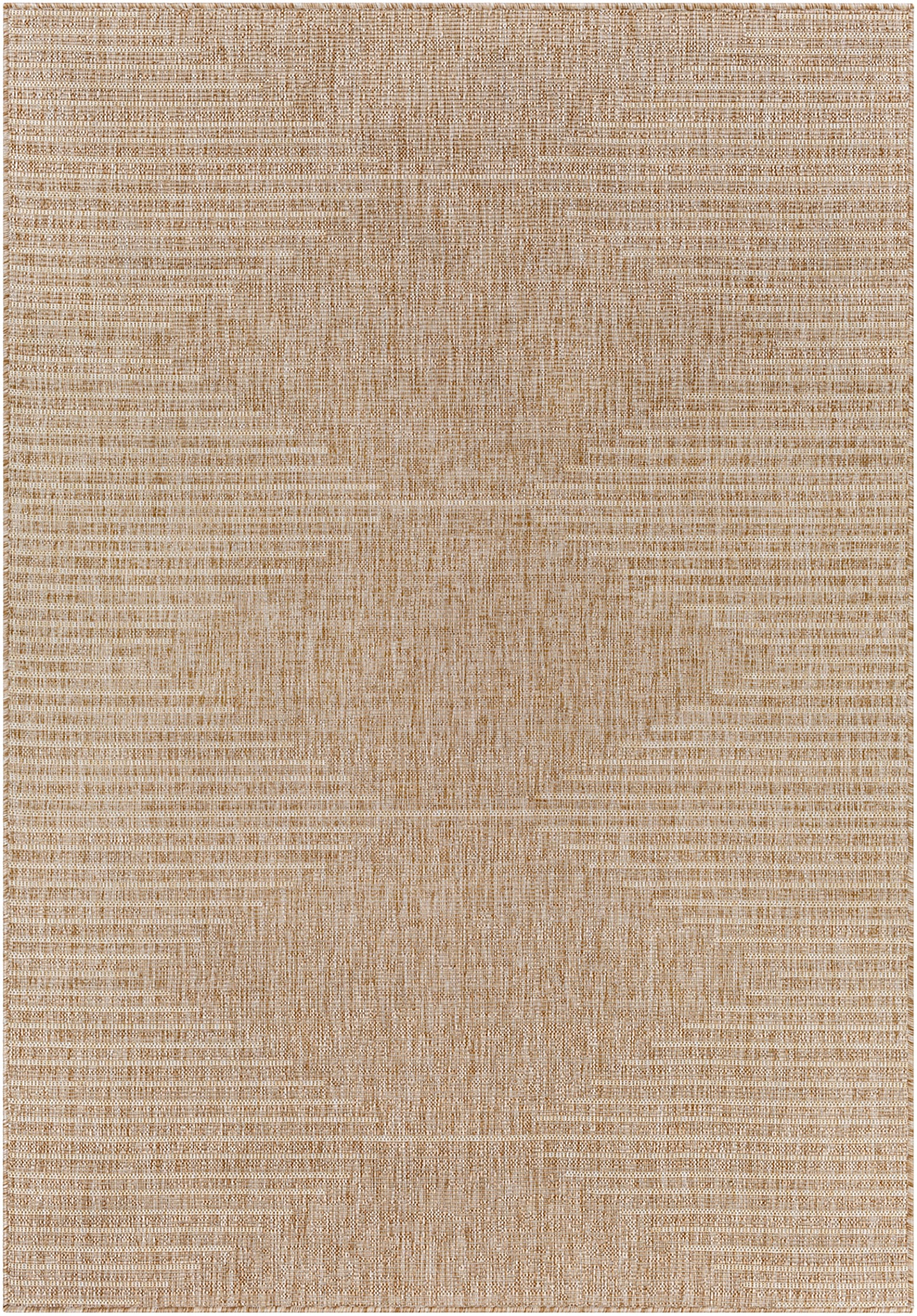 Eagean Global Tan Geometric Rug