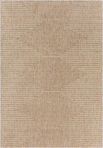 Eagean Global Tan Geometric Rug