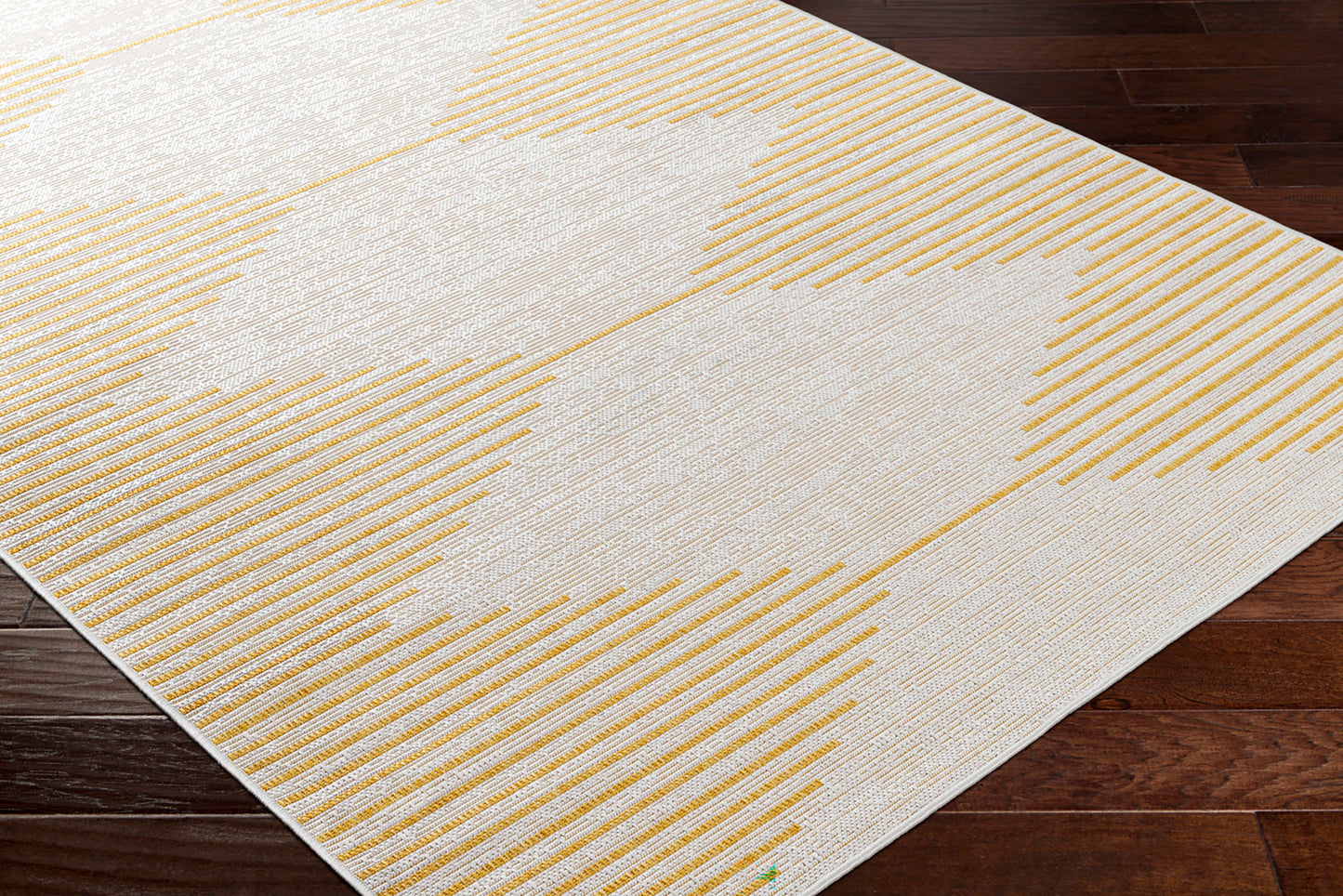 Eagean Global Yellow Modern Rug