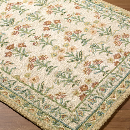 Fairfax Global Sage Traditional  Wool Rug