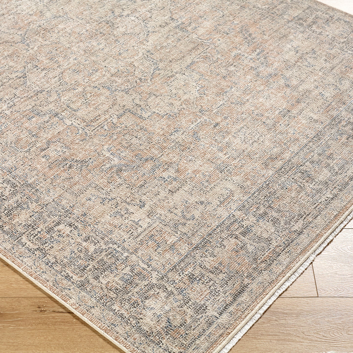 Maria Elena by Galey Alix Beige Vintage Boho Rug