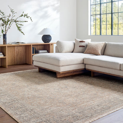 Maria Elena by Galey Alix Beige Vintage Boho Rug