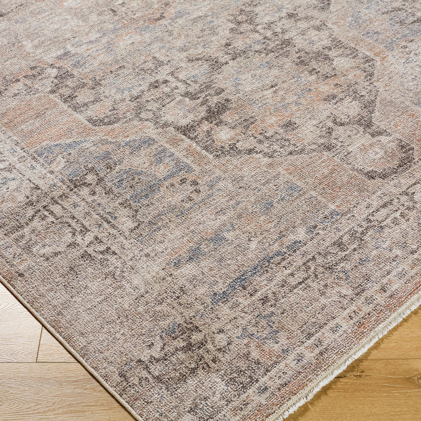 Maria Elena by Galey Alix Beige Vintage Boho Rug