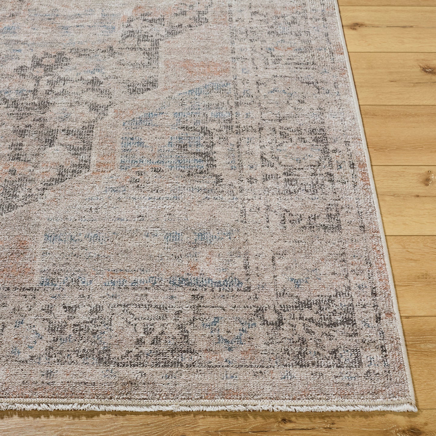 Maria Elena by Galey Alix Beige Vintage Boho Rug