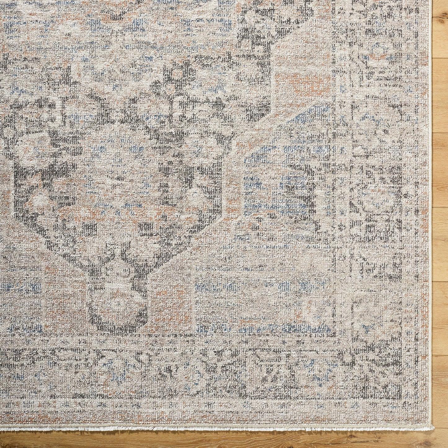 Maria Elena by Galey Alix Beige Vintage Boho Rug