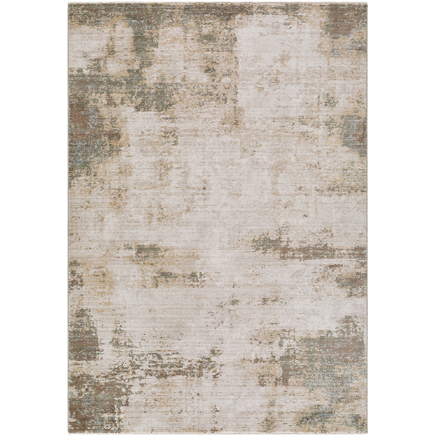 Myrtle Avenue III by Galey Alix Modern Brown Marble Rug