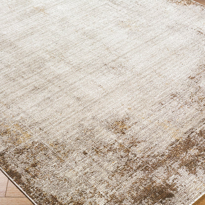 Myrtle Avenue IV by Galey Alix Modern Brown Marble Rug