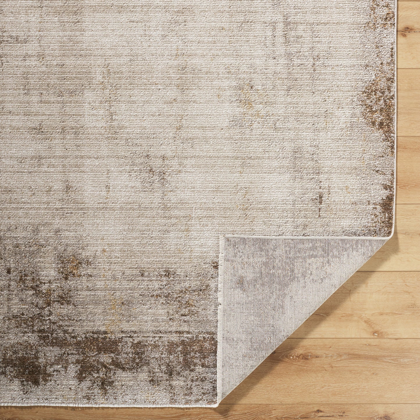 Myrtle Avenue IV by Galey Alix Modern Brown Marble Rug