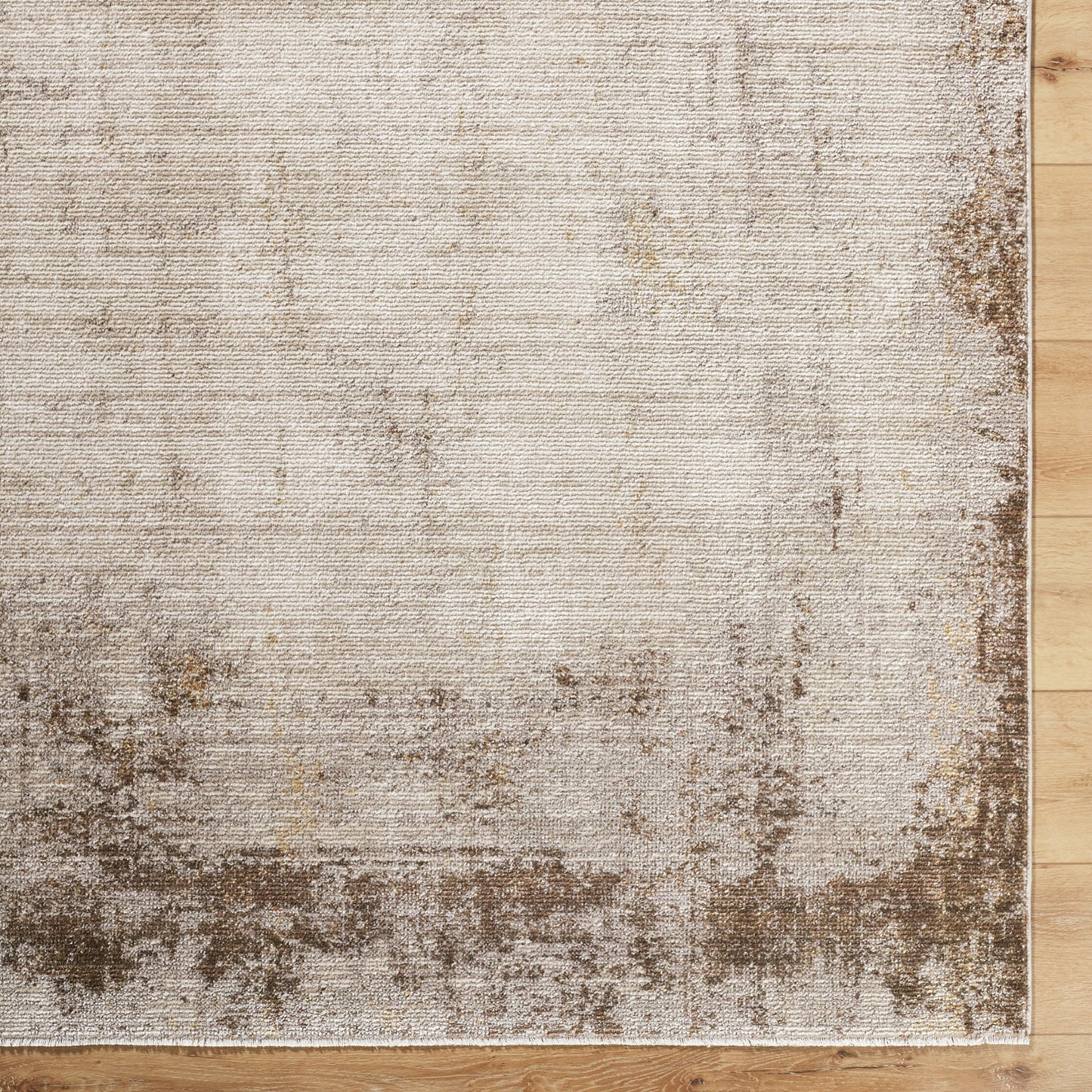 Myrtle Avenue IV by Galey Alix Modern Brown Marble Rug
