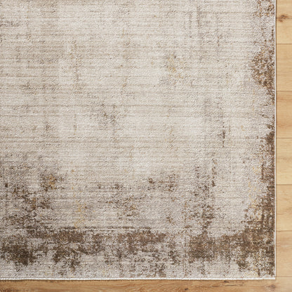 Myrtle Avenue IV by Galey Alix Modern Brown Marble Rug