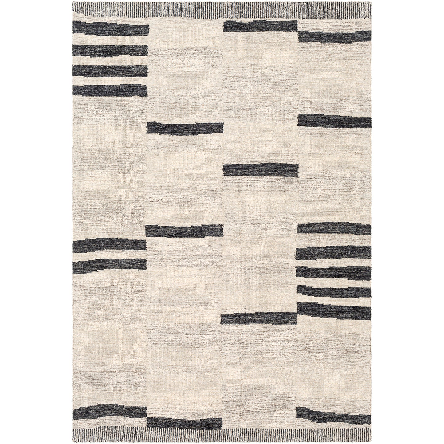 Granada Beige Modern Hand Tufted Wool Rug