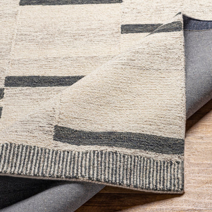 Granada Beige Modern Hand Tufted Wool Rug