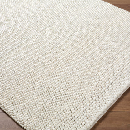 Hazar Global Cream Modern Wool Rug
