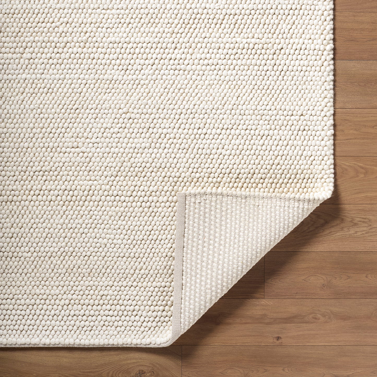 Hazar Global Cream Modern Wool Rug