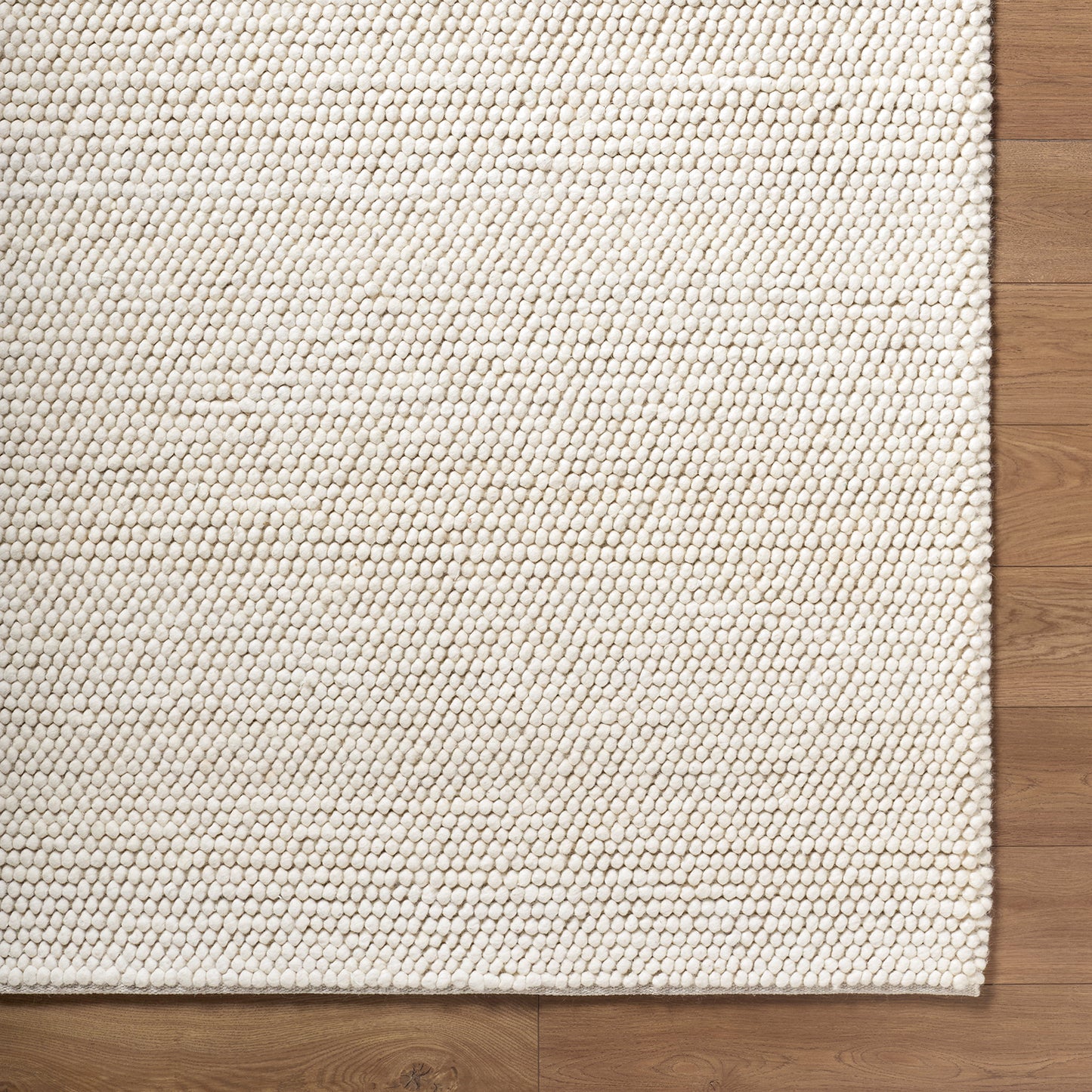 Hazar Global Cream Modern Wool Rug