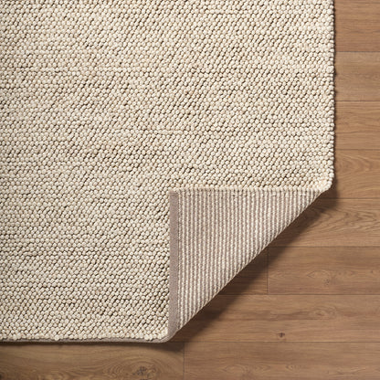 Hazar Global Beige Modern Wool Rug