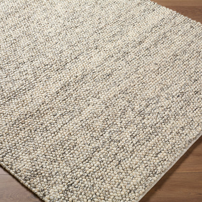 Hazar Global Taupe Modern Wool Rug