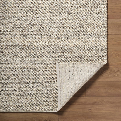 Hazar Global Taupe Modern Wool Rug