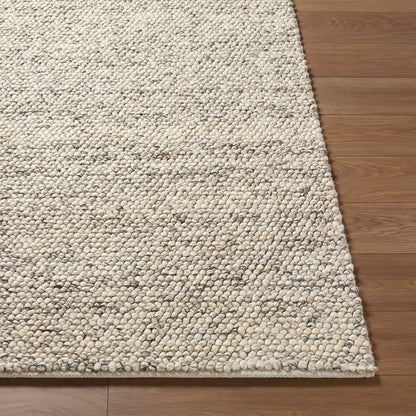 Hazar Global Taupe Modern Wool Rug