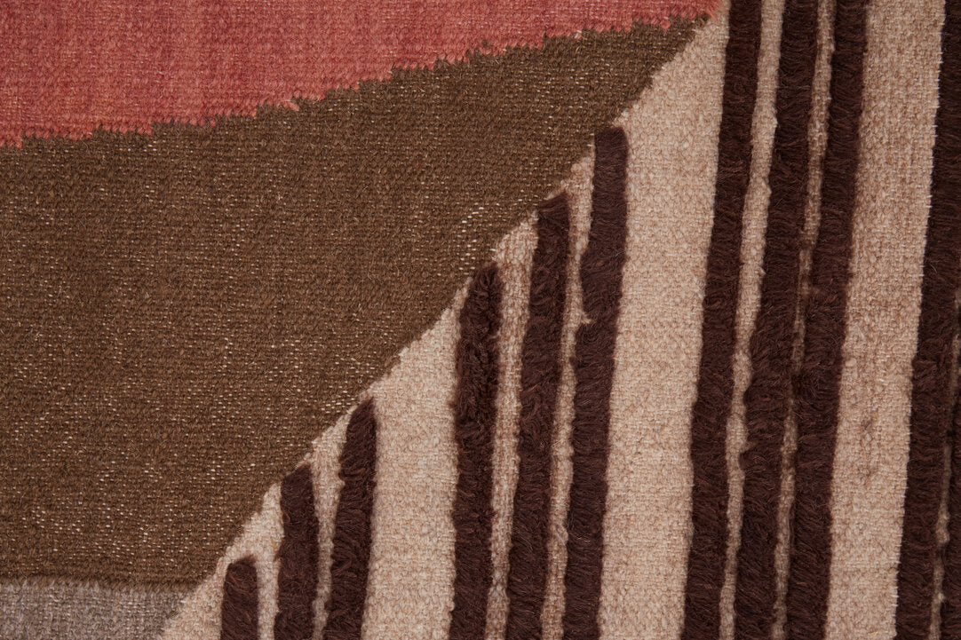 Large Geometric Multi-Coloured Rug 230cm x 160cm