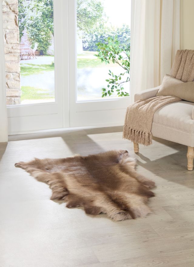 Brown Reindeer Hide