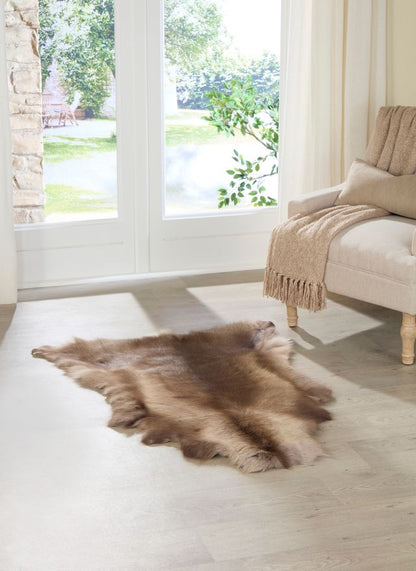 Premium Norwegian Brown Reindeer Hide