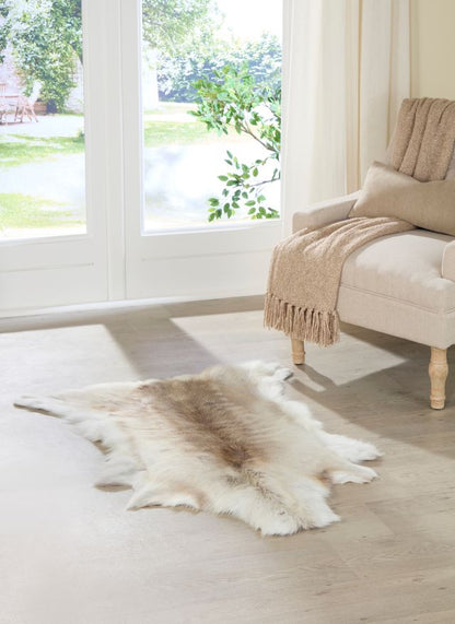 Premium Norwegian Light Brown Reindeer Hide