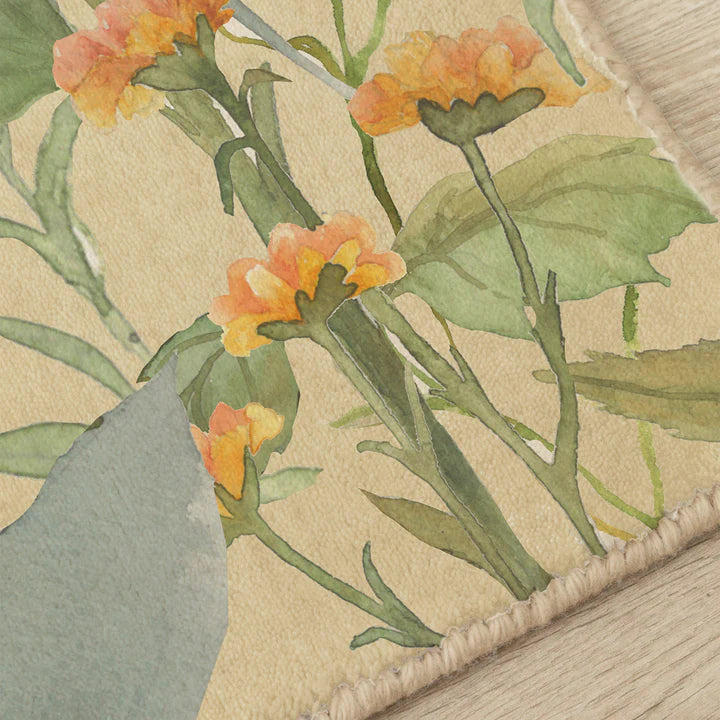 Delamere Floral Wool Rug