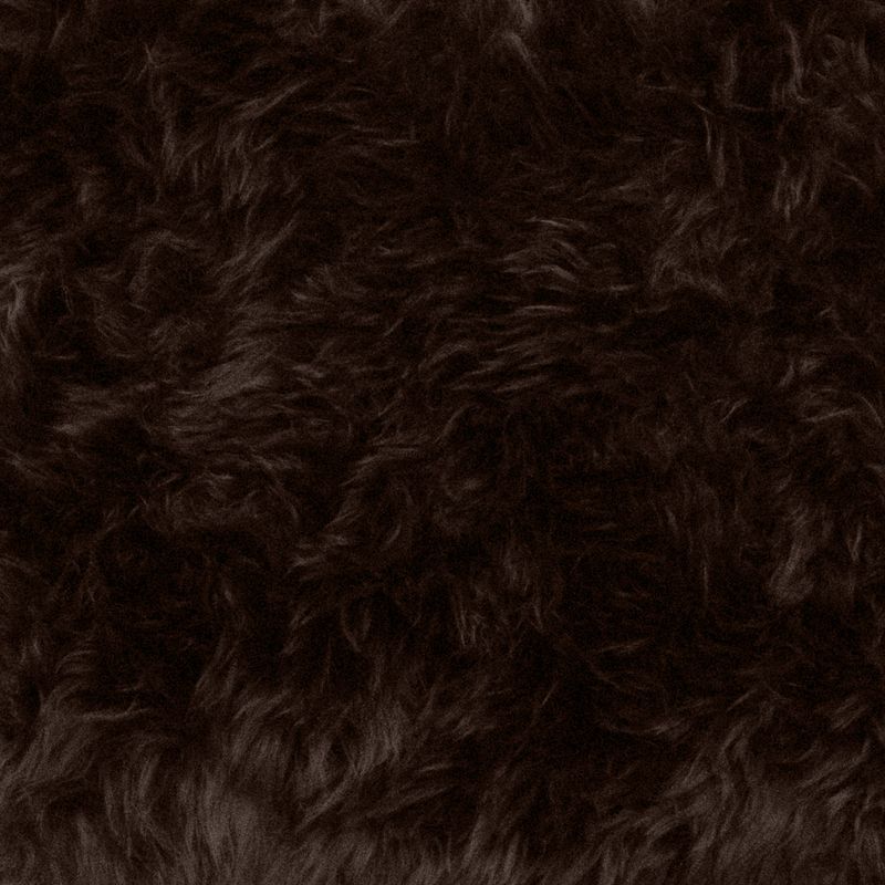 XL Chocolate Brown New Zealand Sheepskin Beanbag