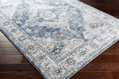 Jolie Blue Vintage Traditional Boho Rug