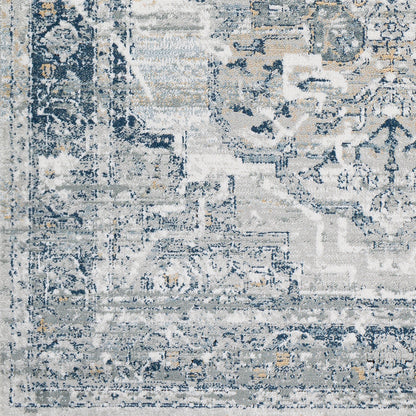 Jolie Blue Vintage Traditional Boho Rug