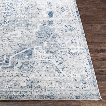 Jolie Blue Vintage Traditional Boho Rug