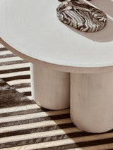 Black And White Hair on Leather Rug 230cm x 160cm