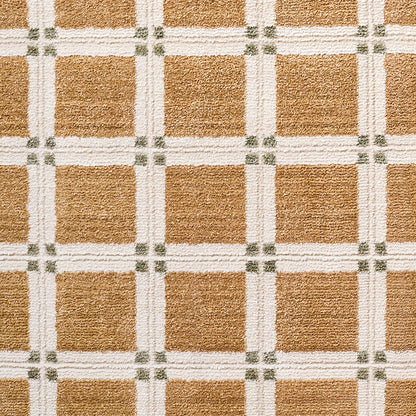 La Luna Coffee Brown Modern Graphic Rug