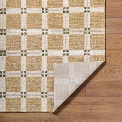 La Luna Tan Brown Modern Graphic Rug