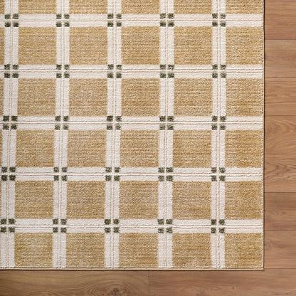 La Luna Tan Brown Modern Graphic Rug