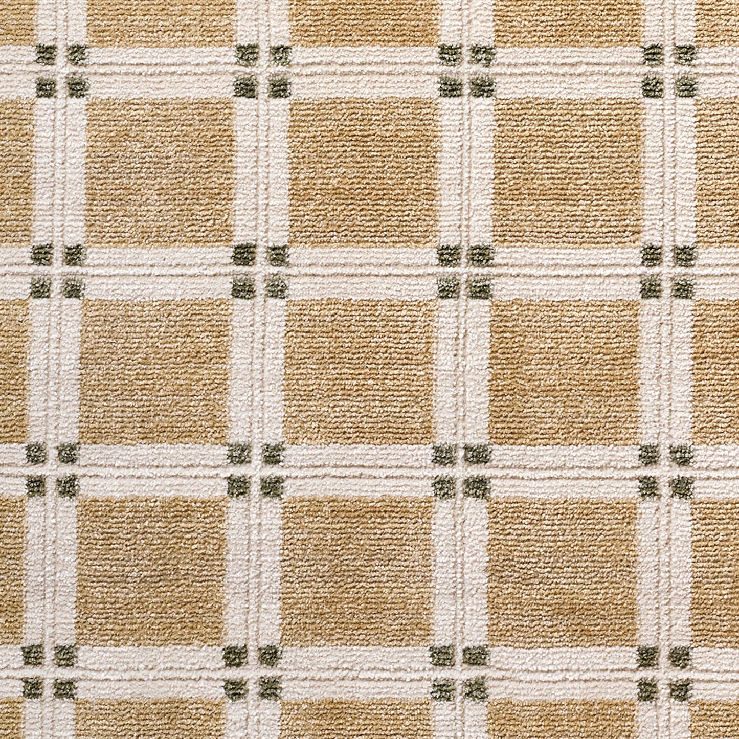 La Luna Tan Brown Modern Graphic Rug