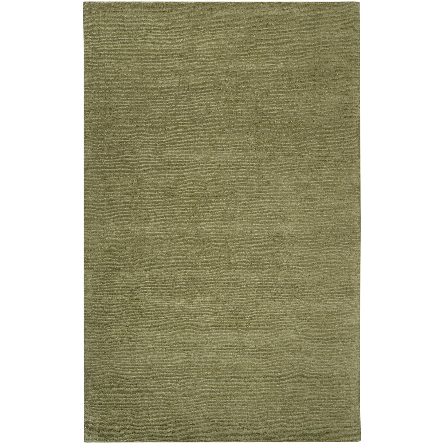 Mystique Green Modern Wool  Rug