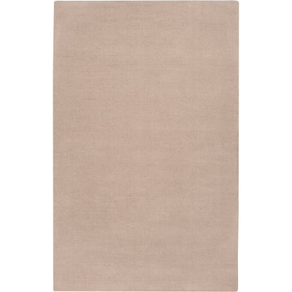 Mystique Tan Modern Wool Rug