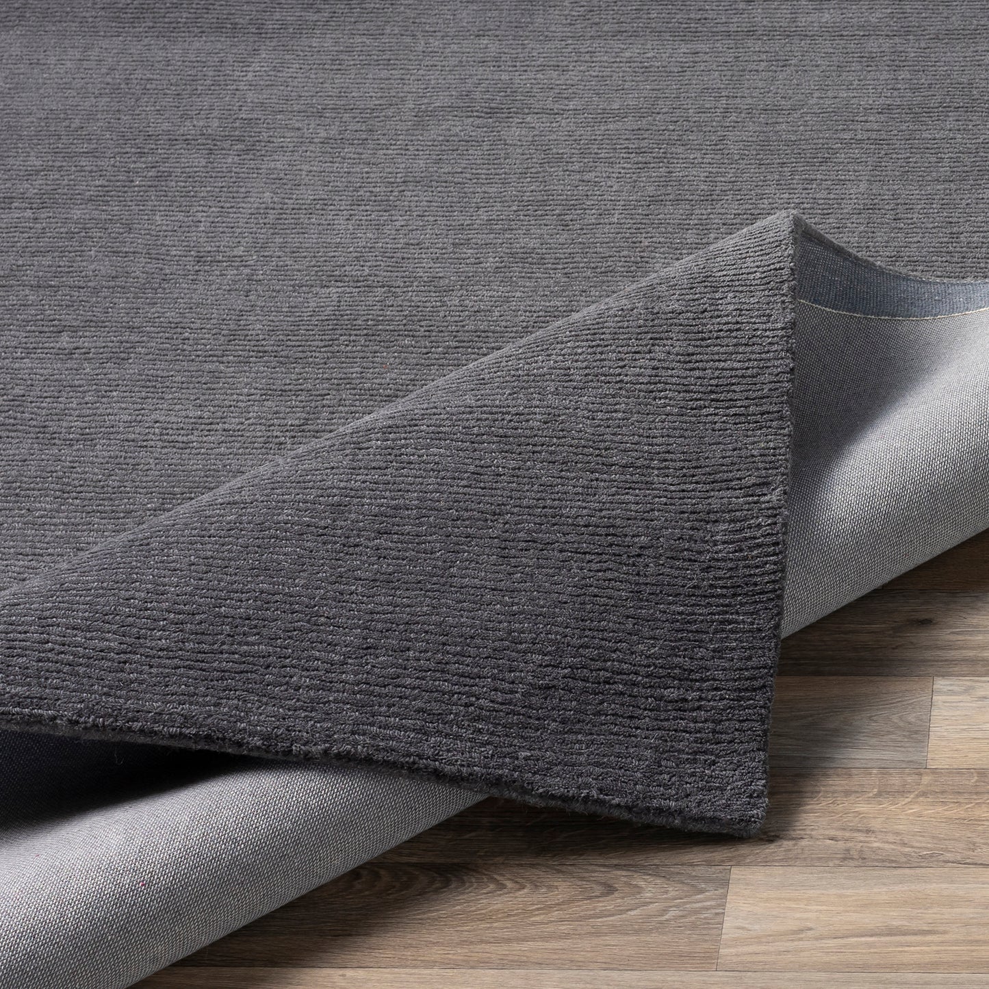 Mystique Grey Modern Wool  Rug